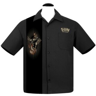 Chemise Bowling Vintage de Sun Records - Roosterbilly