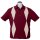 Chemise Bowling Vintage Steady Clothing - Diamond Duo Burgundy L