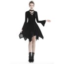 Dark In Love Velvet Mini Dress - Alternative Street