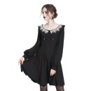 Mini Robe Sombre Amoureuse - Noir Lady S