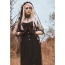Dark In Love cipkový závoj - Gothic Bride