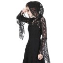 Robe à capuche en dentelle Dark In Love - Gothic Gorgeous L