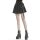 Dark In Love Pleated Mini Skirt - Black Casual