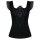 Dark In Love Gothic Top - pokrcený Swallow S / M