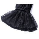 Dark In Love Mini vestido de terciopelo - v de terciopelo