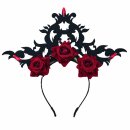 Dark In Love Hairband - Three Roses