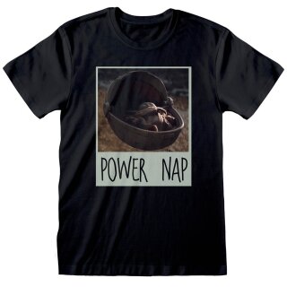 Star Wars: The Mandalorian T-Shirt -  The Power Nap S