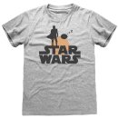 Star Wars: Le T-shirt Mandalorien - Silhouette