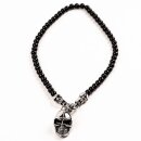 Glas Bead Necklace - Super Skull