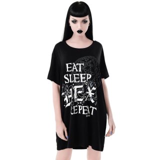 Killstar Nachthemd - Hex & Repeat Shirt S