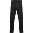 Killstar Coated Jeans Trousers - Nocturnal
