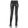 Killstar Coated Jeans Trousers - Nocturnal