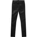 Killstar Coated Jeans Trousers - Nocturnal XS