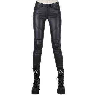 Killstar potiahnuté jeansové nohavice - XXL Nocturnal