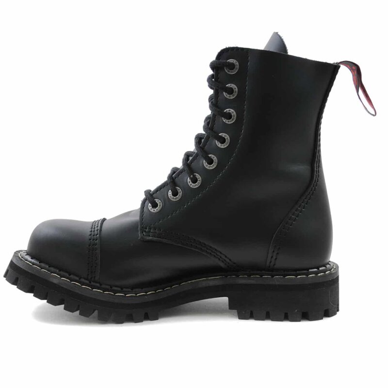 Angry Itch Leather Boots - 8-Eye Ranger Black, € 109,95