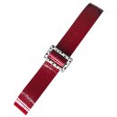 Banned Retro Faux Leather Belt - Chenelle Red
