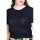 Banned Retro Knit Top - Nautical Jumper Navy Blue S