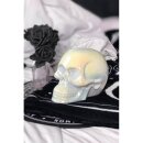 Killstar Decorazione del cranio - Decorazione del cranio Aura Bianco