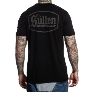 Sullen Clothing Tricko - Lincoln Black 4XL
