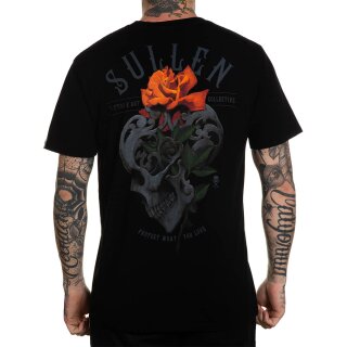 Sullen Clothing Camiseta - Rosa Negro