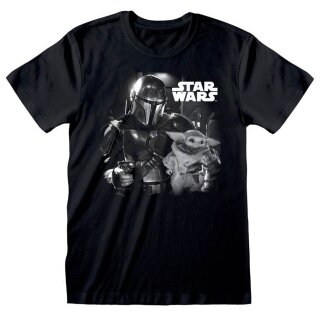 Star Wars: Le T-shirt mandalorien - BW Photo