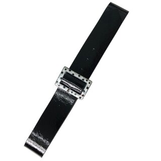 Banned Retro Art Leather Belt - Black Chenelle