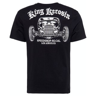 T-shirt King Kerosin - LA Speedshop Noir L