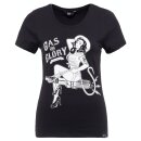 T-Shirt Queen Kerosin - Gas & Glory Noir XS