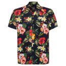 King Kerosin Hawaii Shirt - Tropic Navy S