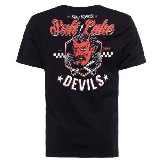 T-shirt King Kerosin - Salt Lake Devils Noir