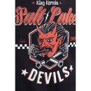 T-shirt King Kerosin - Salt Lake Devils Noir