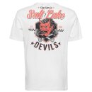 T-shirt King Kerosin - Salt Lake Devils Blanc