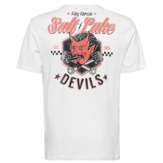 King Kerosin Camiseta - Salt Lake Devils White