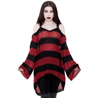 Killstar Knitted Sweater - Hemoglobin 4XL