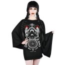 Killstar Mini vestido de túnica - Vargar Kimono