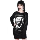 Killstar Sweater Mini Dress - Wolf Moon 4XL
