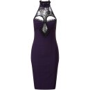 Killstar Halter Dress - Lavina Purple XS