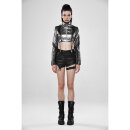 Punk Rave 2-in-1 Cappotto / Crop Jacket - Cyber Queen XL