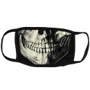 Kreepsville 666 Face Mask - Skull Death White