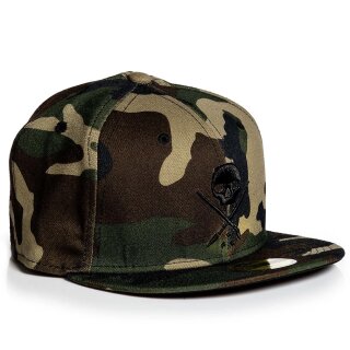 Sullen Clothing New Era Fitted Cap - Badge Camo
