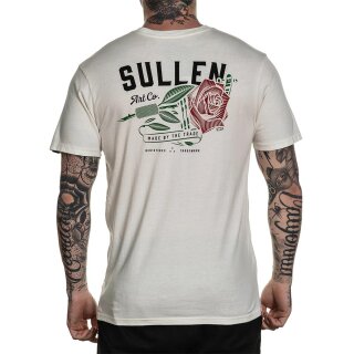 Sullen Clothing Tricko - Red Rose Antique
