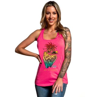 Sullen Clothing Ladies Tank Top - Rest In Paradise XS