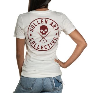 Sullen Clothing Ladies T-Shirt - Ever Badge Antique XL