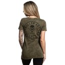 Sullen Clothing Ladies T-Shirt - Ever Badge Olive