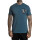 Sullen Clothing T-Shirt - Rigoni Skull Blau S