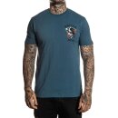 Sullen Clothing Camiseta - Rigoni Skull Azul L