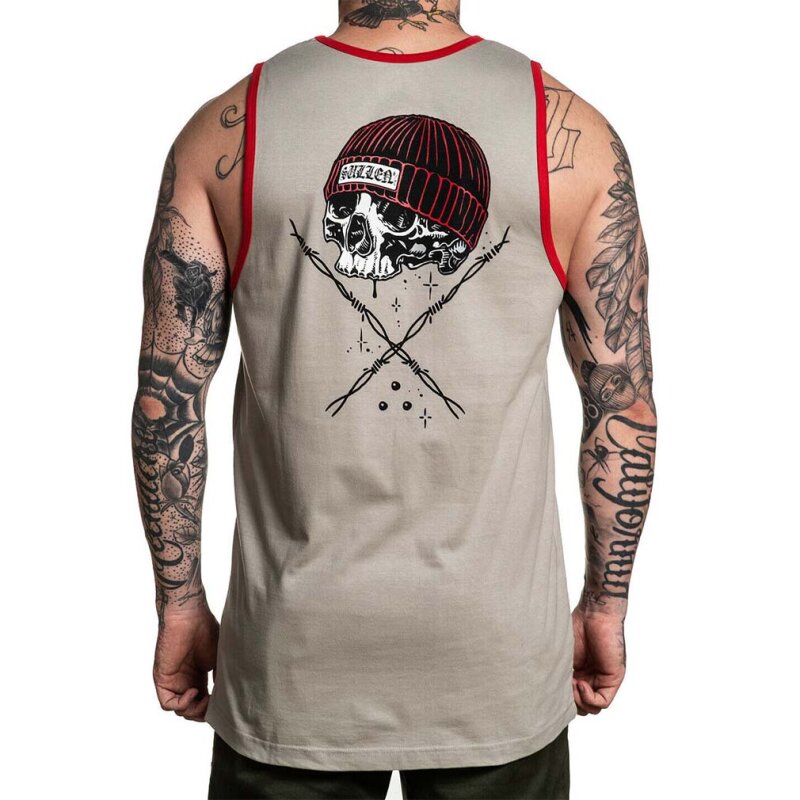 Sullen Clothing Tank Top - Wire Badge S