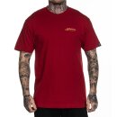 Sullen Clothing T-Shirt - Blaq Sunshine Red