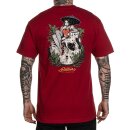 Sullen Clothing Camiseta - Blaq Sunshine Rojo 3XL