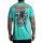 Sullen Clothing Camiseta - Shredding Florida Keys XL